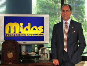 Gualtiero Piersanti, Presidente del franchising creditizio e finanziario Midas